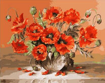 Разлапистый букет маков