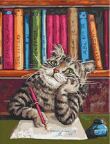 Мечтательный кот