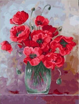 Букет красивых маков