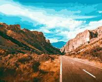 Дорога в каньоне