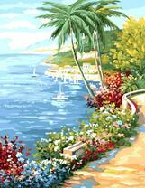 Цветы у моря