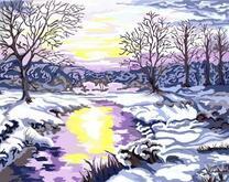 Прекрасная зима в лесу