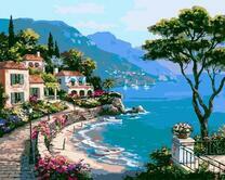 Прекрасный курортный пейзаж