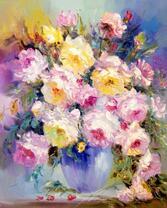 Утренний букет нежных цветов