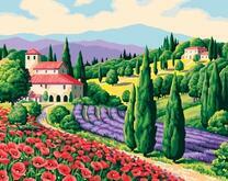 Виллы и цветочные поляны