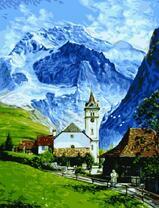 Церковь среди Альп