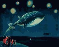 Котики и большой кит