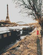 Осень на берегу Сены