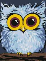 Совёнок с огромными глазами