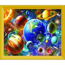 Земля в окружении планет Солнечной системы