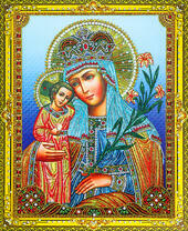 Икона Пресвятой Богородицы Благоуханный цвет