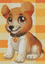 Веселый щеночек