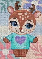 Маленьки олененок в футболочке