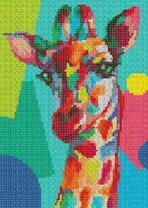 Милый жираф с выразительными глазами