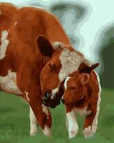 Мама и ее теленок