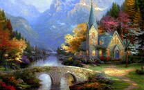 Часовня в горах