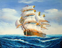 Солнечный день в море