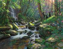 Медвежата у речки