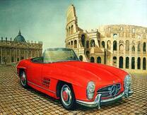 Машина у Коллизея