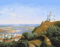 Храм на холме у реки