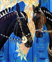 Цирковые лошади