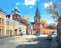 Собор на узкой улице