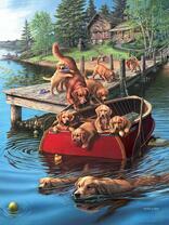 Тихая пристань в лесу