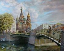 Спас на Крови на закате