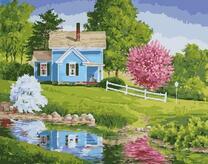 Ухоженный дом в лесу