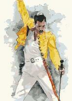 Мужчина танцует диско