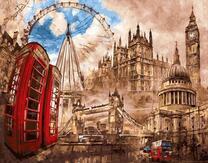 Весь Лондон на одном холсте