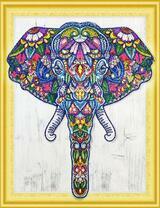 Узорчатый слон