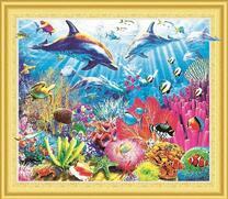 Дельфины в родной стихии