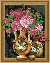 Цветочный натюрморт в вазе