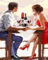 Мужчина и женщина на свидании