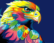 Цветной орёл