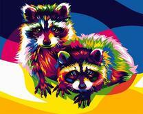 Еноты в цвете. Ваю Ромдони