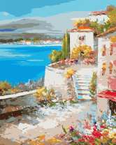 Домики над морем