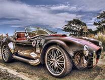 Раритетный гоночный автомобиль