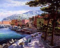 Пейзаж у озера Комо