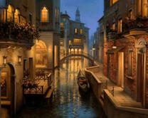 Прогулка по ночной Венеции