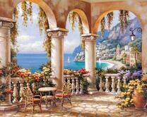 Беседка с видом на гавань