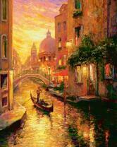 Гондолы в Венеции