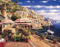 Городок на берегу моря