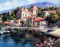 Яхты в заливе