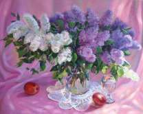 Сирень и сливы