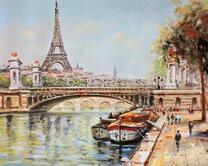 Пейзаж Парижа