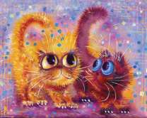 Большеглазые котята