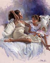 Мама с дочуркой