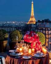 Ужин с видом на Эйфелеву башню